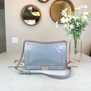 CHANEL Le Boy Bag Shoulder bag Jumbo Size